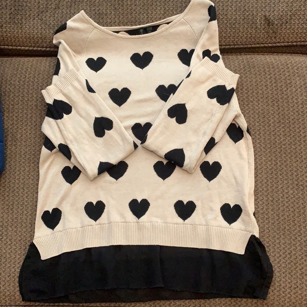 Heart sweater